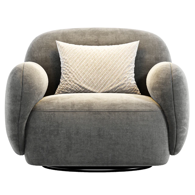 Giddings Swivel Chair Knoll Camel By Highfashionhome — Descargar