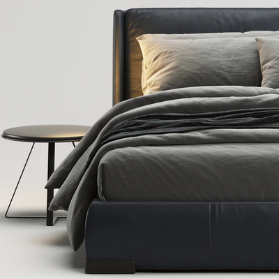 Natuzzi Fenice Bed — Ver 2