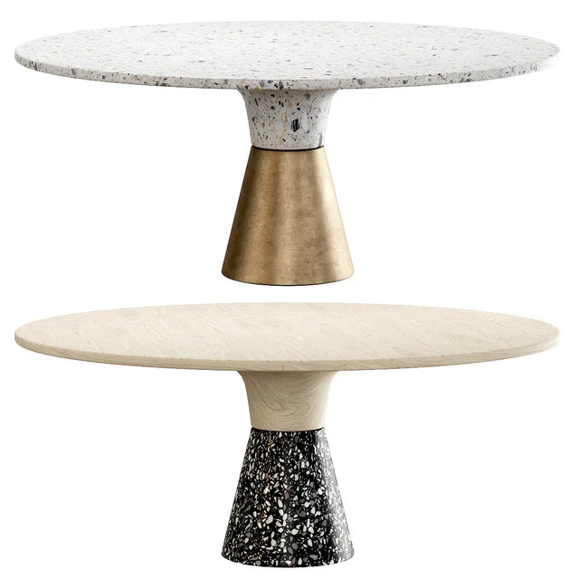 Endry Restaurant round table — Descargar