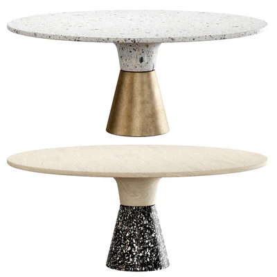 Endry Restaurant round table — Ver 1