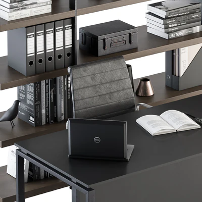 Office Furniture - Manager Set 22 — Ver 2