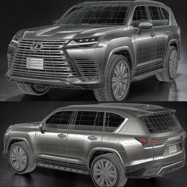 Lexus LX600 2022 — Скачать