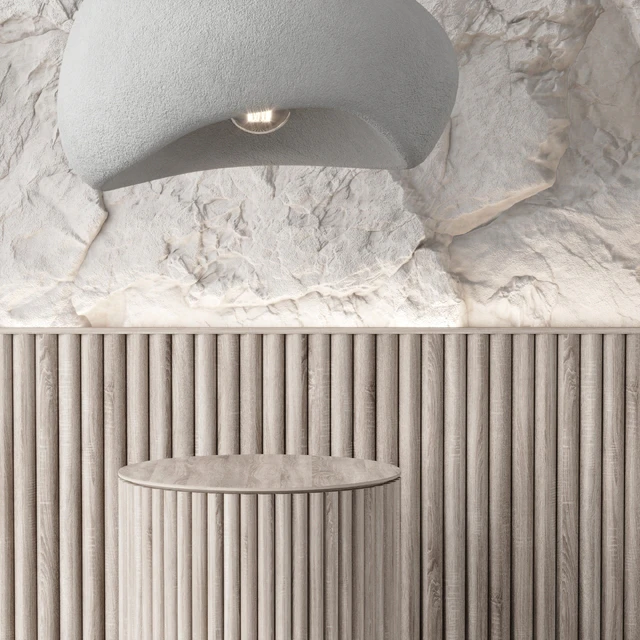 Rock headboard of the bed — Download