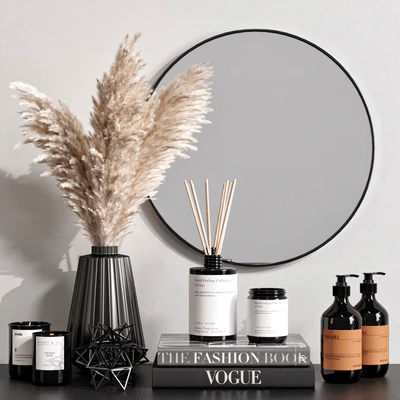Decorative set with dried flowers 07 — Ver 1