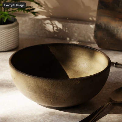metallic ash glazed ceramic pottery texture — Ver 2