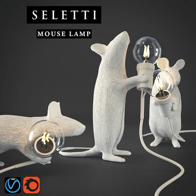SELETTI Mouse Lamps — Вид 2