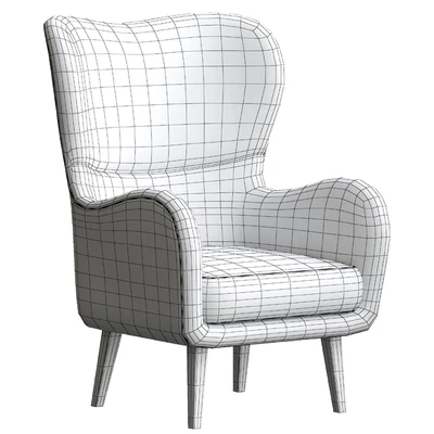 Oday 27.5 W Wingback Chair — Ver 4