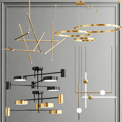 Collection of new minimalist chandelier 2 — Скачать