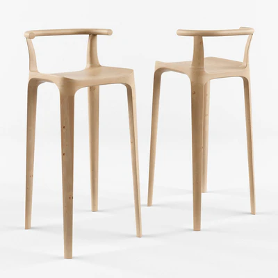 Elka Stool by Oscar Pipson — Ver 1