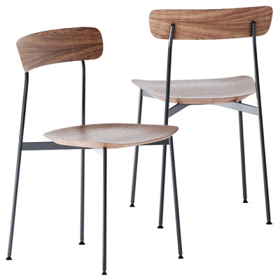 Crawford Dining Chair W by Stellar Works / Деревянный стул — Вид 1