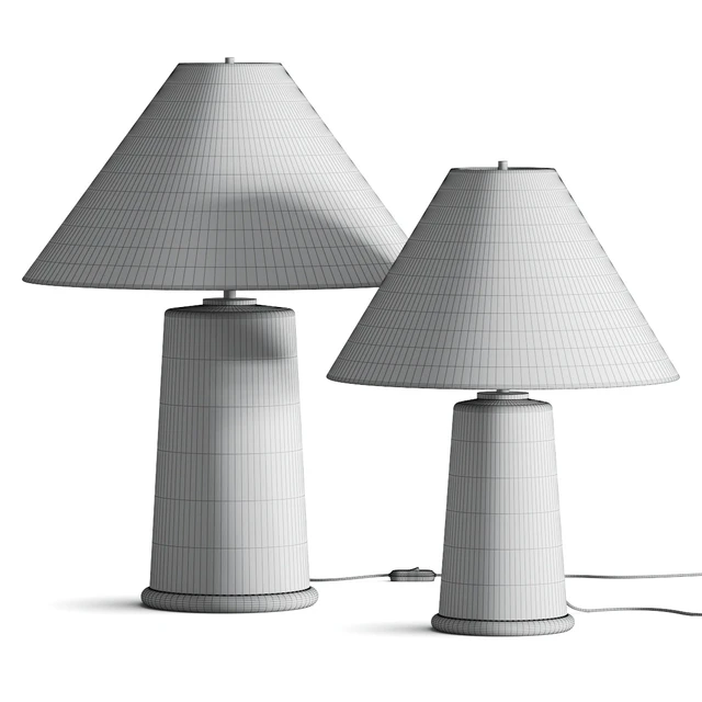 Pottery Barn Avalon Recycled Glass Table Lamp — Descargar