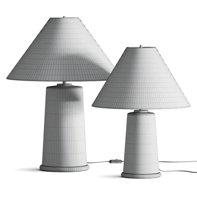 Pottery Barn Avalon Recycled Glass Table Lamp — Ver 2