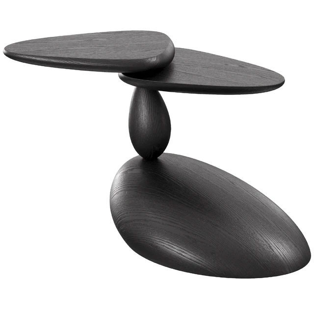 Stones and Twins coffee tables by WOODZENART from the Stone Story collection — Descargar