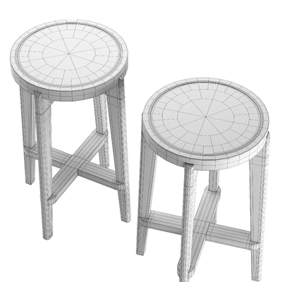 Dareau Bar & Counter Stool by Eichholtz — Вид 2