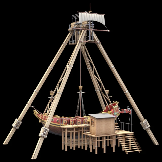 Attraction Pirate ship — Descargar