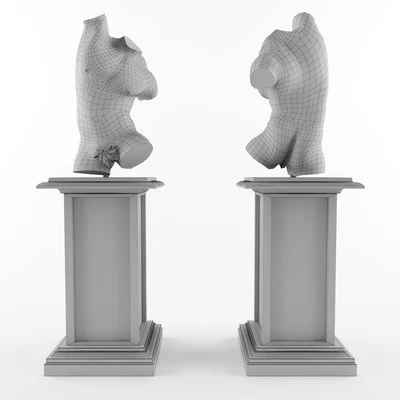 Sculpture men — Ver 2