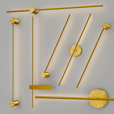 Sconce Trumpet tube Wide collection — Ver 3