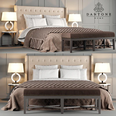 Dantone Home Bed Jarrow Buttons — Ver 1