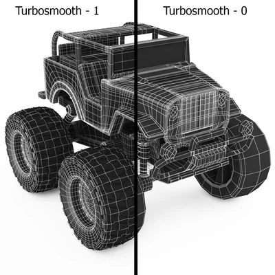Инерционный внедорожник OFFROAD 4X4 — Вид 2
