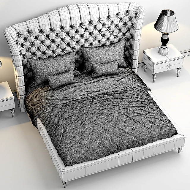Кровать Kesy Capital Decor — Скачать