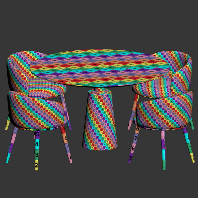 Dining Set 54 — Descargar
