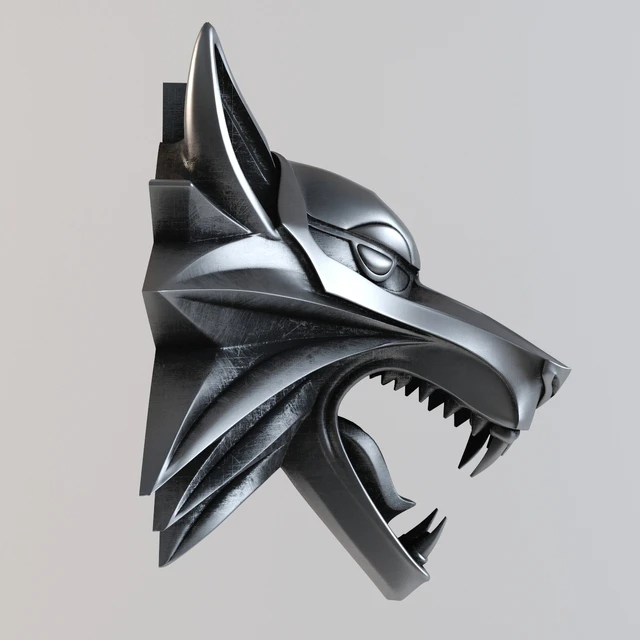 Medallion Witcher for 3D printer — Descargar