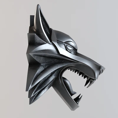 Medallion Witcher for 3D printer — Ver 2