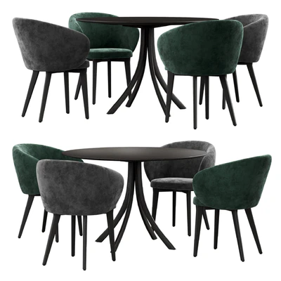 Expormim Falcata dining set — Вид 1