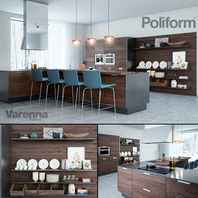 Poliform Varenna kitchen — Descargar
