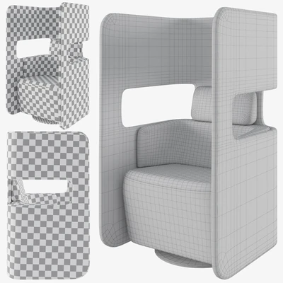 Office Pod Seat FB — Вид 2