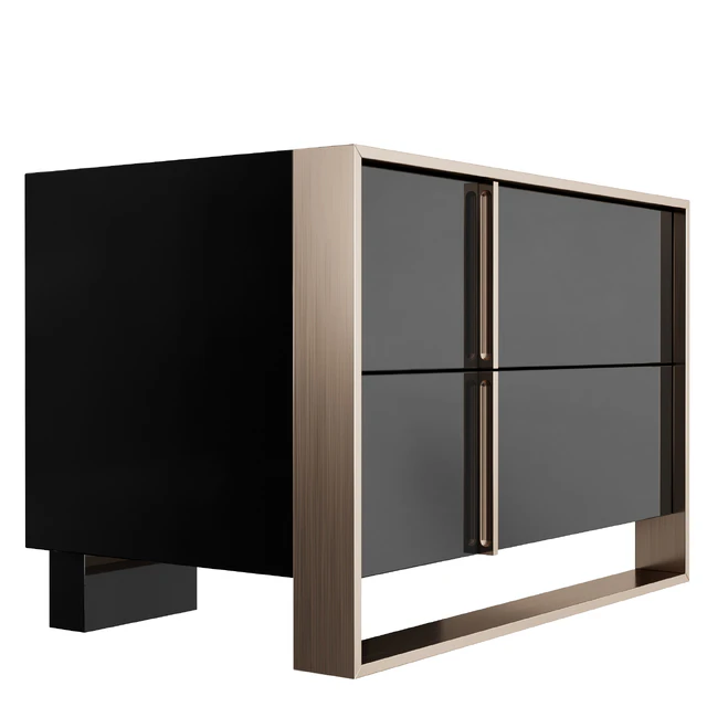 Bedside table VIG Nova Domus Cartier Nightstand Modern — Descargar
