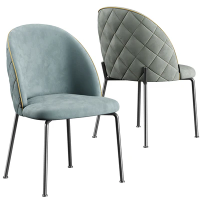 HER 042 G Dijon table Dijon Chair — Ver 2