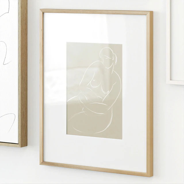 Абстрактные постеры с картиной на холсте (Abstract posters with painting on canvas) — Скачать