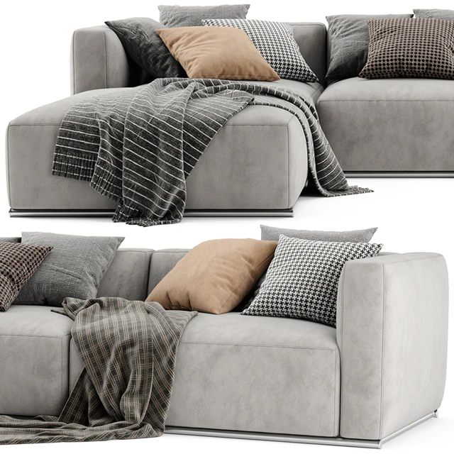 Poliform Shangai Chaise Longue Sofa 2 — Descargar