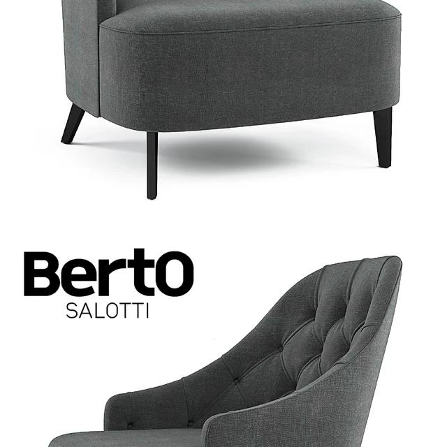 Armchair Emilia Capitonne — Descargar