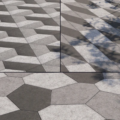 Paving set 01 — Вид 1