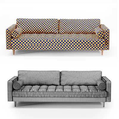 Scott 3 Seater Sofa — Ver 2