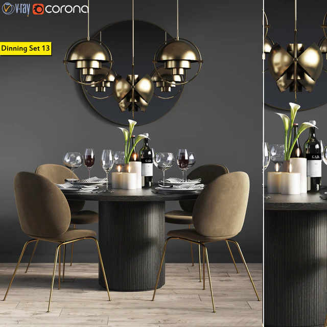 Dinning Set 13 — Descargar