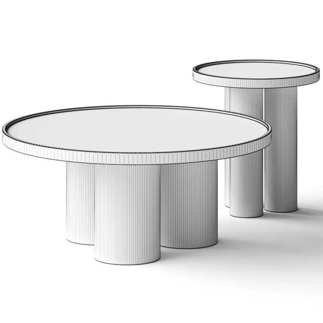 Lulu and Georgia Delta Round Coffee Tables — Скачать