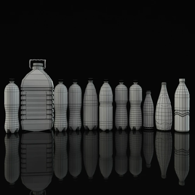Rack with mineral water — Descargar