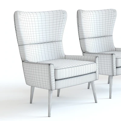 West Elm Erik Wing Chair — Ver 2