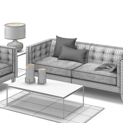 Crate &amp; Barrel Aidan Sofa and Aidan Chair — Ver 2