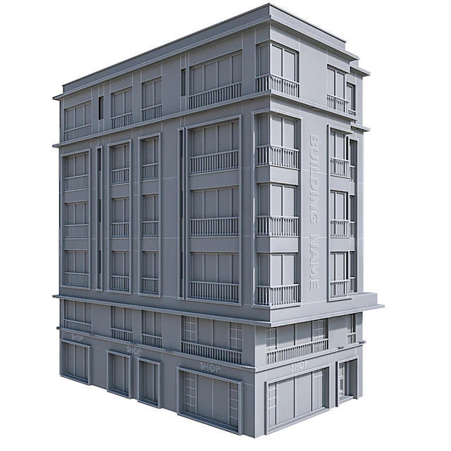 Modern Residential Building 21 — Descargar