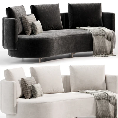 TORII BOLD Curved Sofa by Minotti — Ver 1
