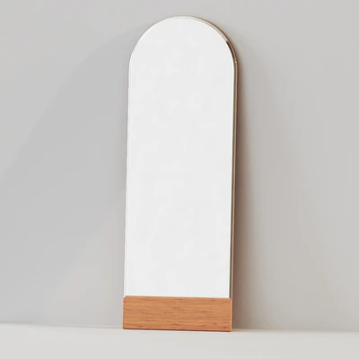 Temescal White Oak Floor Mirror by Pottery Barn — Ver 1