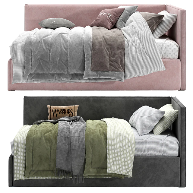 Berto Corner Bed — Скачать