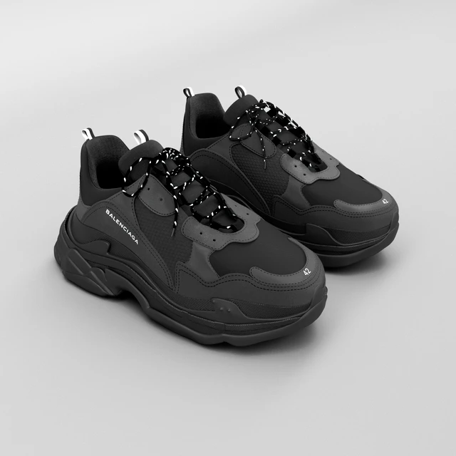 balenciaga triple s black — Скачать