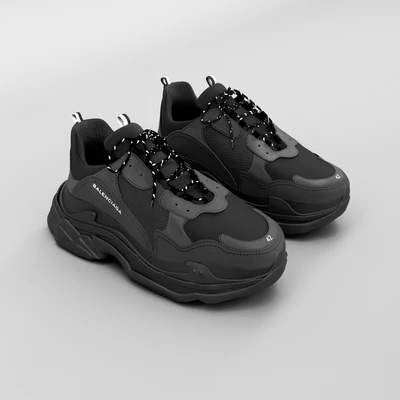balenciaga triple s black — Вид 1