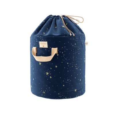 toy bag bamboo gold stella night blue by nobodinoz — descargar