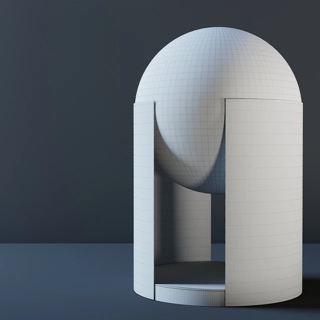 Flou Softwing Table Lamp — Скачать